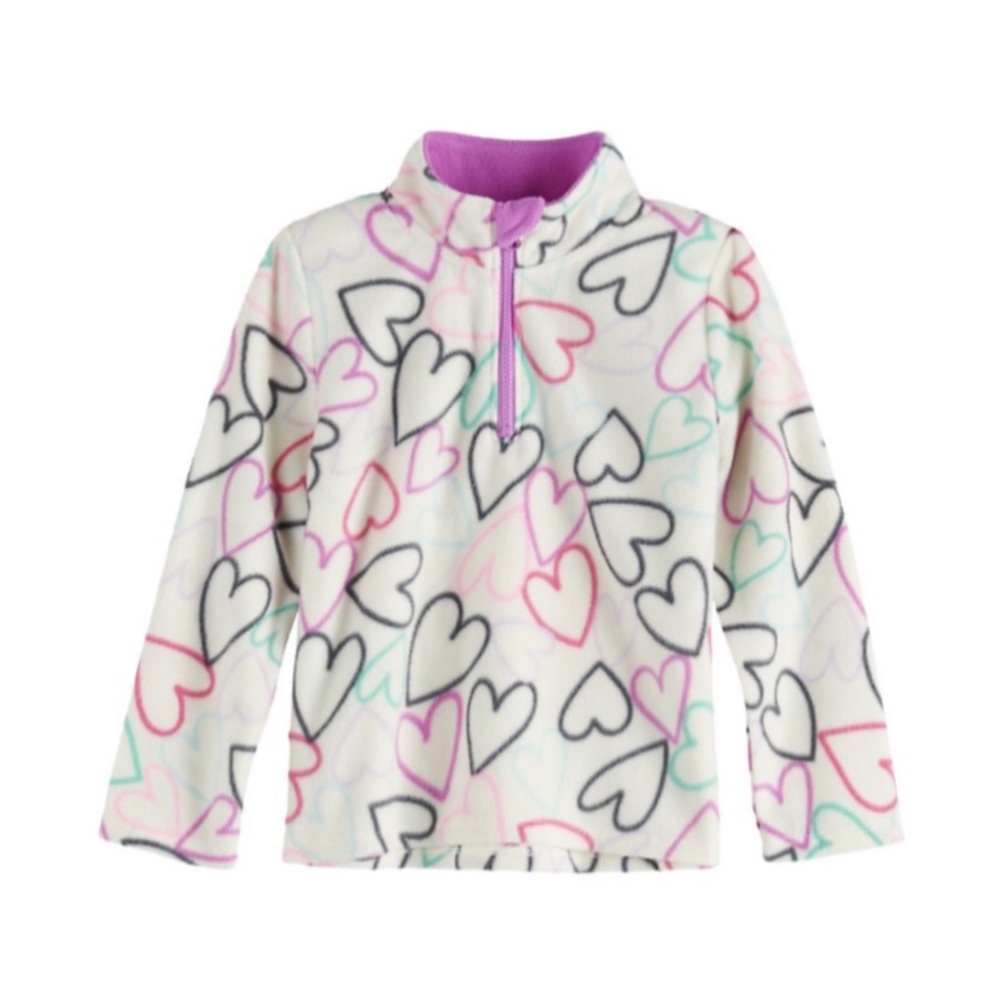 Girl Jumping Bean Fleece Pullover - Picture 4 of 5